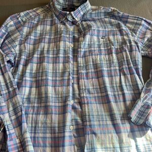 Vineyard Vines Men's Multicolor Plaid Shirt